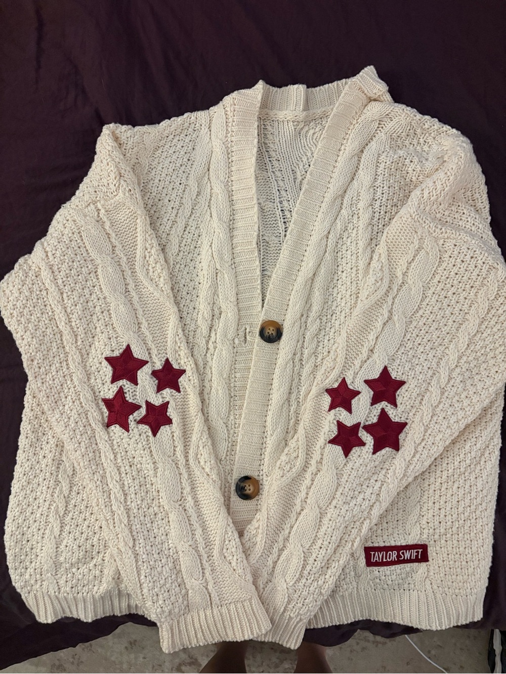 Taylor Swift Red Era Cardigan NEVER BEEN WORN AUTHENTIC